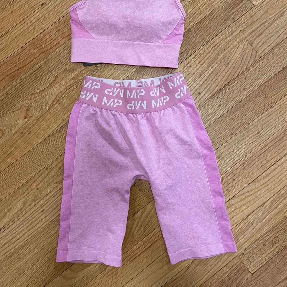 Myprotein Curve Cycling Shorts Pink Small